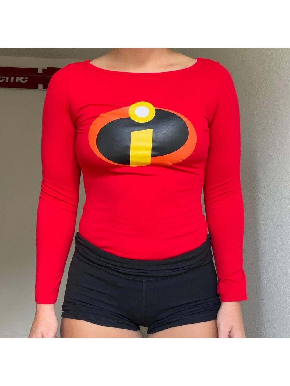 INCREDIBLES ELASTIGIRL BODY SUIT - Picture 1 of 6
